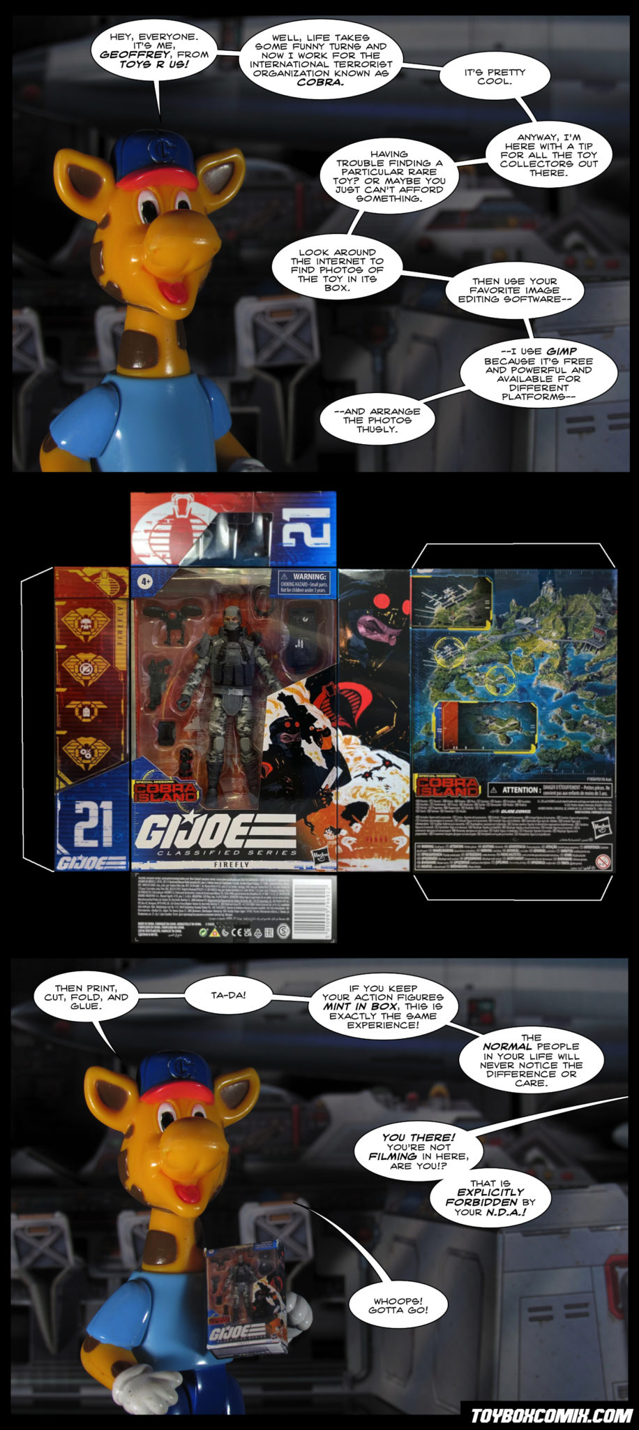 Geoffrey’s Tips Toy Box Comix
